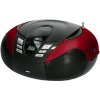 Портативная аудиосистема Lenco SCD-37 USB (красный)