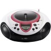 Портативная аудиосистема Lenco SCD-38 USB (розовый)