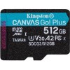 Карта памяти Kingston Canvas Go! Plus microSDXC 512GB