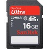 Карта памяти SanDisk Ultra SDHC (Class 10) UHS-I 16GB (SDSDU-016G)