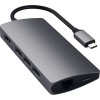 Док-станция Satechi Type-C Multi-Port Adapter 4K with Ethernet V2 ST-TCMA2M