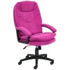 Кресло TetChair Комфорт ЛТ (флок, фиолетовый)