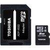 Карта памяти Toshiba THN-M102K0080M2 microSDHC Class 4 8GB (с адаптером)