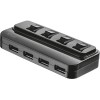 USB-хаб Trust 4 Port USB 2.0 Hub