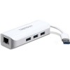 USB-хаб TRENDnet TU3-ETGH3