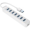 USB-хаб Orico TWU3-7A-WH
