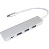 USB-хаб USBTOP USB3.1 Type-C - 2xUSB3.0/Type-C/HDMI