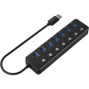 USB-хаб  Gembird UHB-U3P7P-01