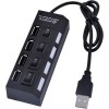 USB-хаб  USBTOP USB2.0 Type-A - 4x USB2.0 с выключателями