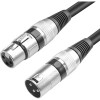 Кабель USBTOP XLR - XLR (10 м, черный)
