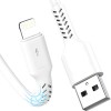Кабель USBTOP USB Type-A - Lightning (2 м, белый)