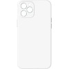Чехол для телефона Baseus Liquid Silica Gel Protective для iPhone 12 (белый)
