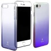 Чехол для телефона Baseus Glaze Case для iPhone 7/8 (черный/фиолетовый)