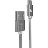Кабель Hoco X2 microUSB (1 м, серый)